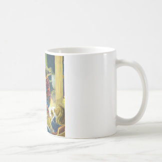 Bears in a Christmas Pageant in Animal Land Coffee Mug