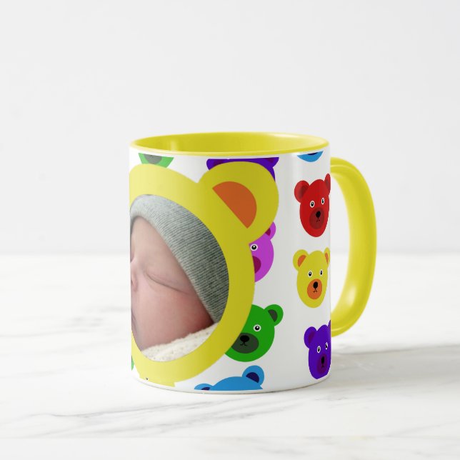 Bears in Yellow  Mug (Front Right)