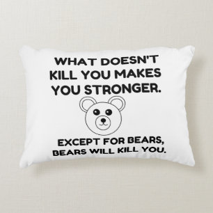BEARS KILL DECORATIVE CUSHION