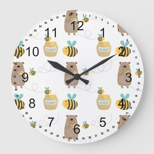 Bears Large Clock (Front)