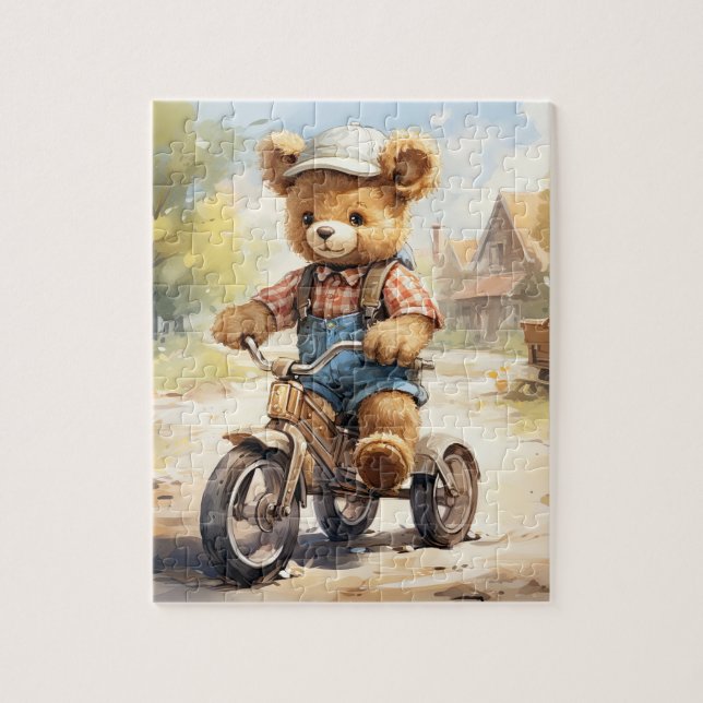 Bear's Magical Bike Adventure Puzzle (Vertical)