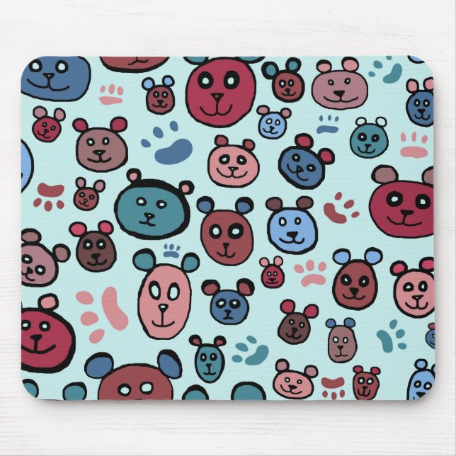 Bears Mouse Mat (Front)