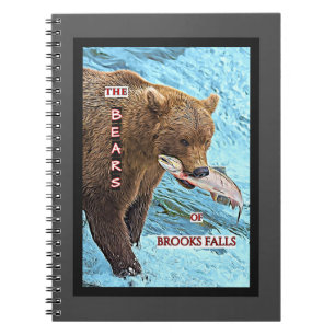 Bears of Brooks Falls Blank Notebook