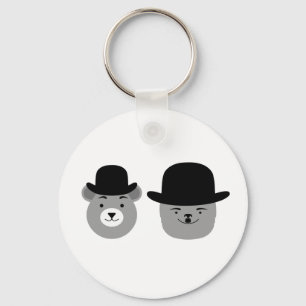 Bears of the Desert Key Ring