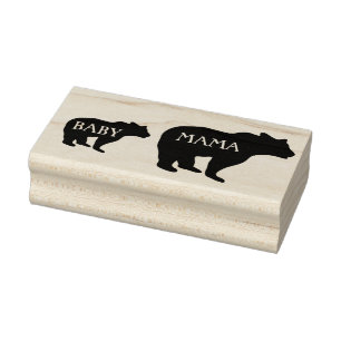 Bears Rubber Stamp