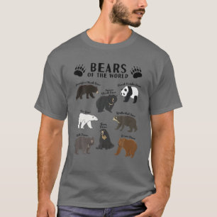 Bears Species Of The World Cute Polar Bear T-Shirt