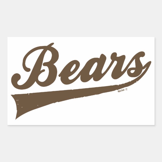 Bears Stickers (Front)