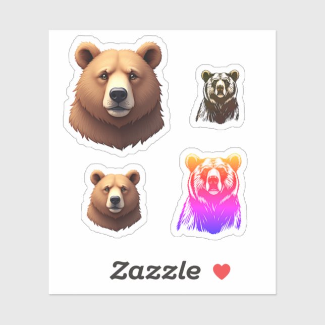 Bears stickersheet (Sheet)