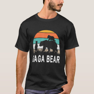 Bears Walking Together Happy Me Papa Daddy Grandpa T-Shirt