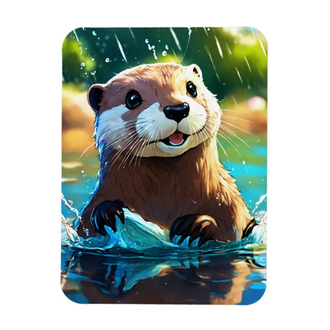 #Bear'sFlexiblePhotoMagnet Magnet (Vertical)