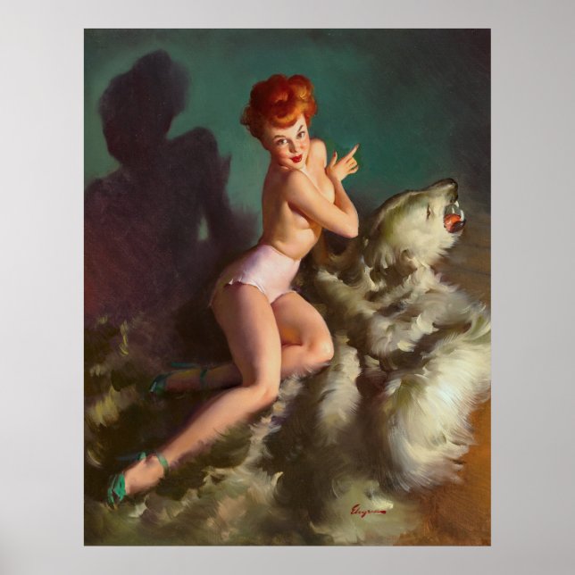 Bearskin Pin Up Poster (Front)