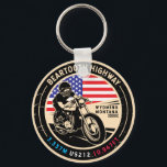 Beartooth Highway All American Roads Motorcycle  Key Ring<br><div class="desc">Beartooth Highway done in a vintage,  distressed style emblem. It is a famous All-American Road found in Wyoming and Montana.</div>