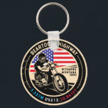Beartooth Highway All American Roads Motorcycle  Key Ring<br><div class="desc">Beartooth Highway done in a vintage,  distressed style emblem. It is a famous All-American Road found in Wyoming and Montana.</div>