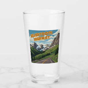 Beartooth Highway Montana Wyoming Landscape Glass