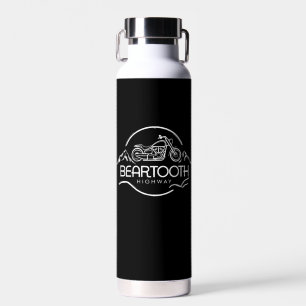 Beartooth Highway Montana Wyoming Motorcycle Water Bottle