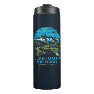 Beartooth Highway Montana Wyoming Vista Thermal Tumbler