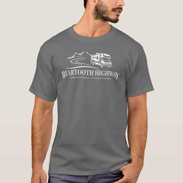 Beartooth Highway Recreational Vehicle T-Shirt (Front)