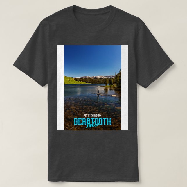 Beartooth Highway Wyoming and Montana TShirt 11 (Design Front)
