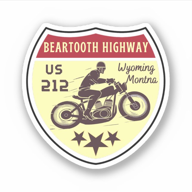  Beartooth Highwayus 212 route Montana to Wyoming (Front)