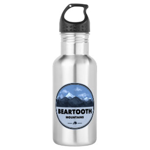 Beartooth Mountains Montana Wyoming Camping 532 Ml Water Bottle