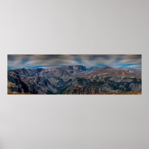 Beartooth Mountains Panoramic Print
