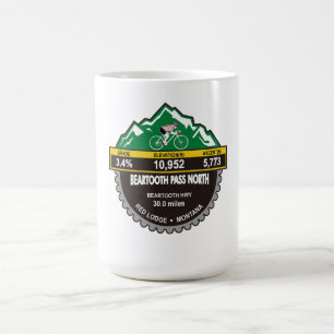 BEARTOOTH PASS NORTH- RED LODGE, MT -"MOUNTAIN" COFFEE MUG