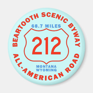 Beartooth Scenic Byway All American Road Magnet
