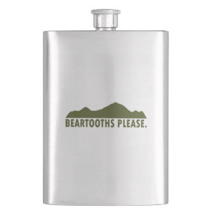 Beartooths Please Hip Flask