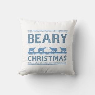Beary Christmas Cushion