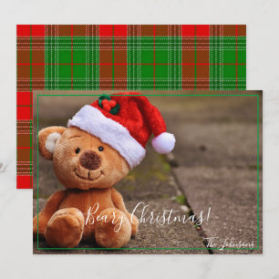 Beary Christmas Invitation