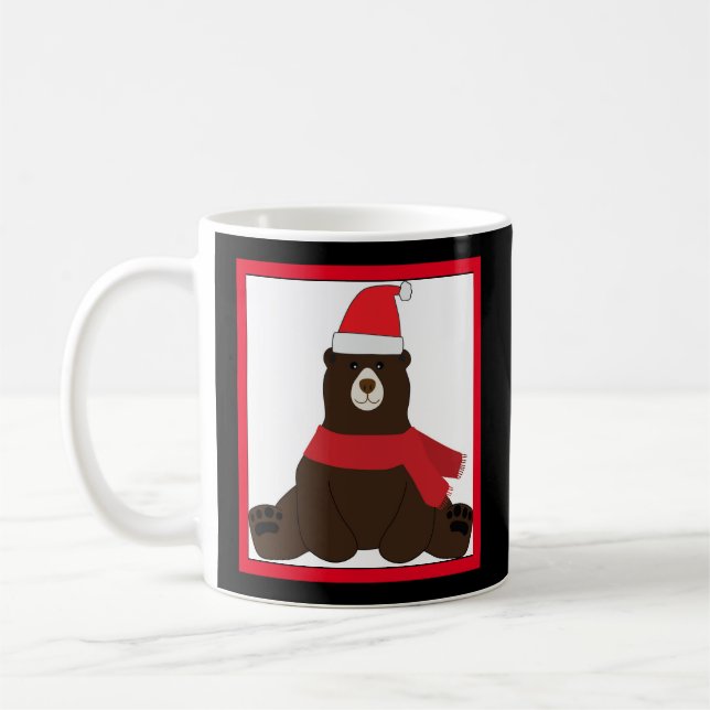 Beary Christmas Photo Mug (Left)