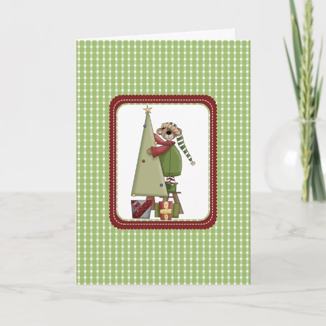 Beary Cute Christmas Cards (Front)