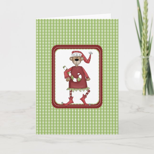 Beary Cute Christmas Cards (Front)