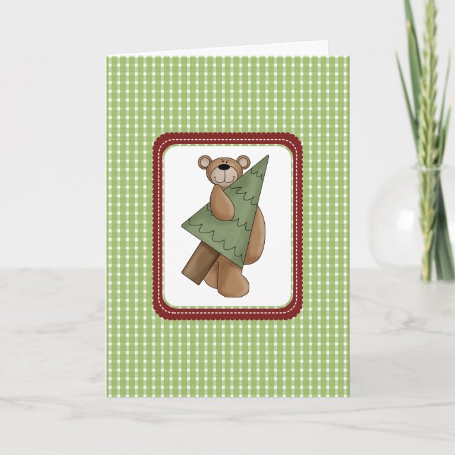 Beary Cute Christmas Cards (Front)
