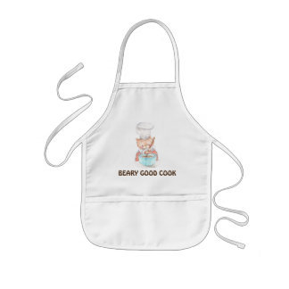 Beary Good Cook | Cute Kids Baking Kids Apron