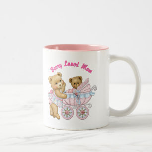 Beary Loved Mum Two-Tone Coffee Mug