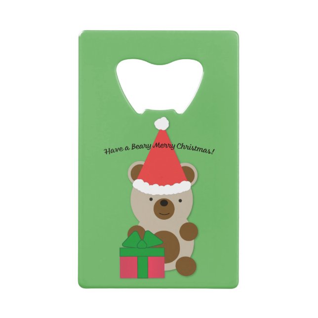 Beary Merry Christmas Bear (Front)