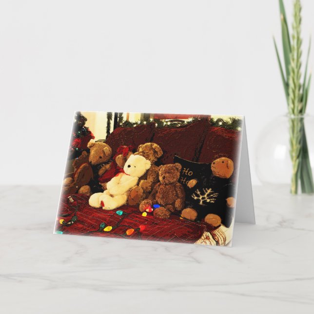 Beary, Merry Christmas! Holiday Card (Front)