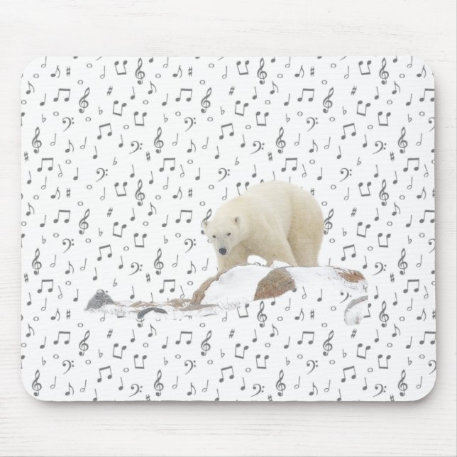 beary musical mouse mat (Front)
