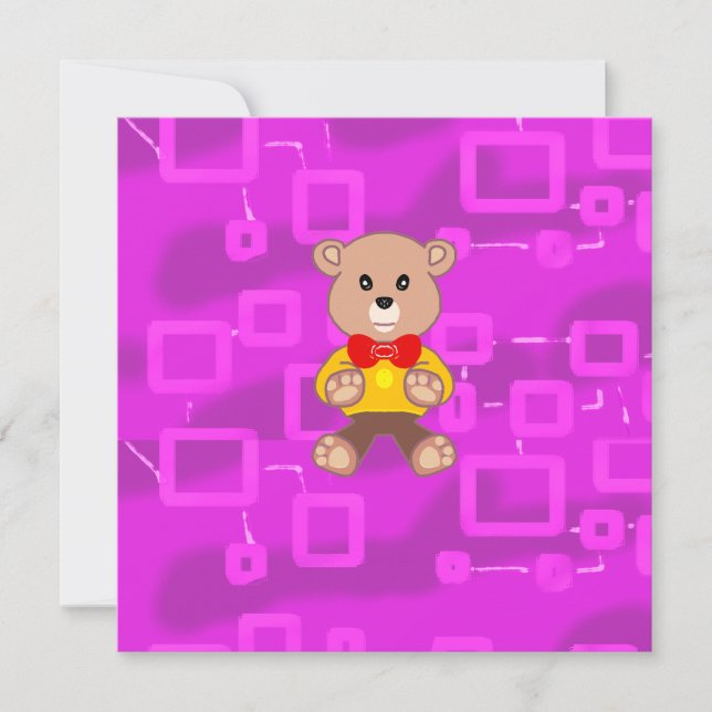 Beary Special Invitation (Front)