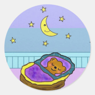 Beary Sweet Dreams Stickers