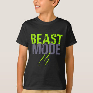 Beast Activated Mode On Funny Fitness Workout Gym T-Shirt