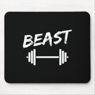 Beast Father Son Fitness Bodybuilding Matching Mouse Mat