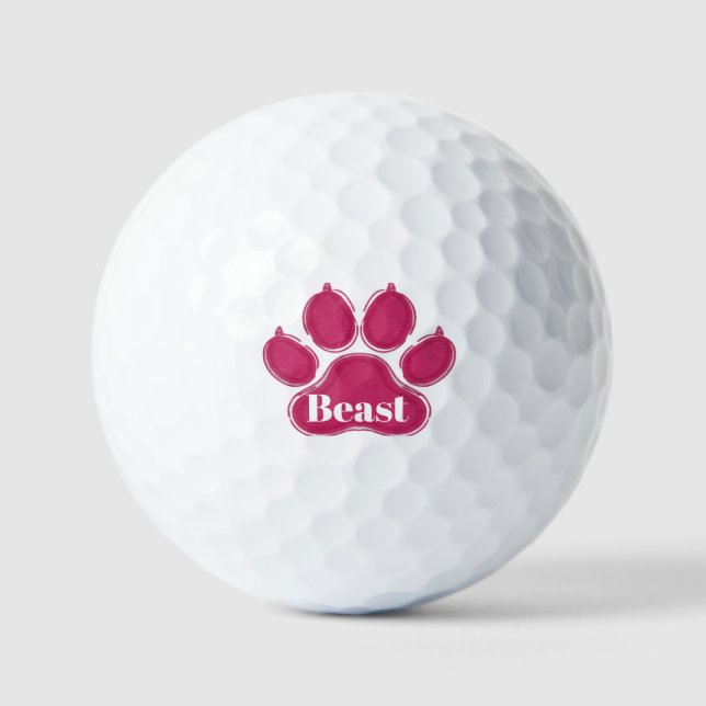 "Beast" golf ball (Front)