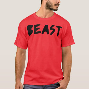 BEAST Gym Fitness Workout Bodybuilding Motivation T-Shirt