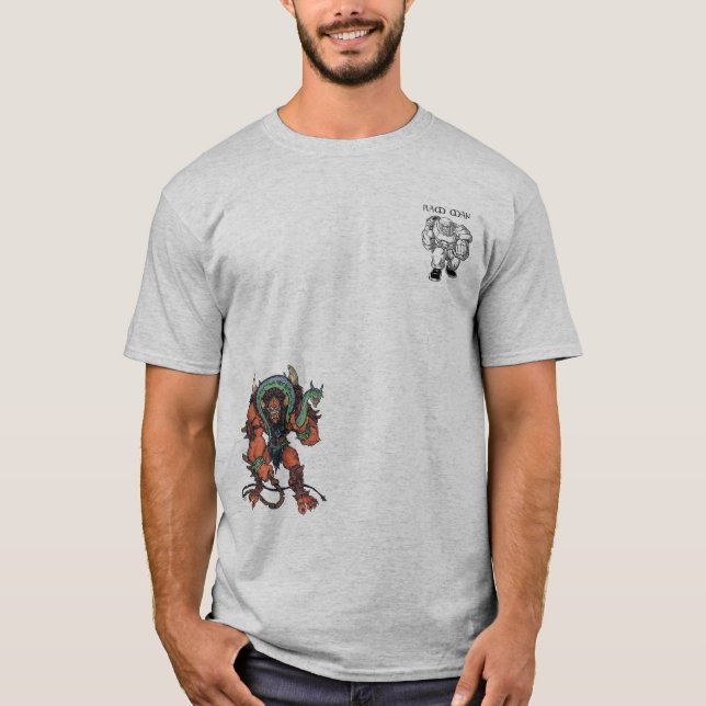 Beast man ram man T-Shirt (Front)
