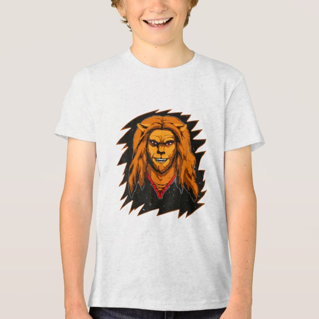 Beast Mine The Garbage Man Craft _1  Tri-Blend Shirt (Front)