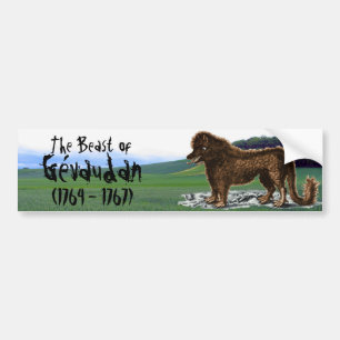 Beast of Gévaudan Bumper Sticker