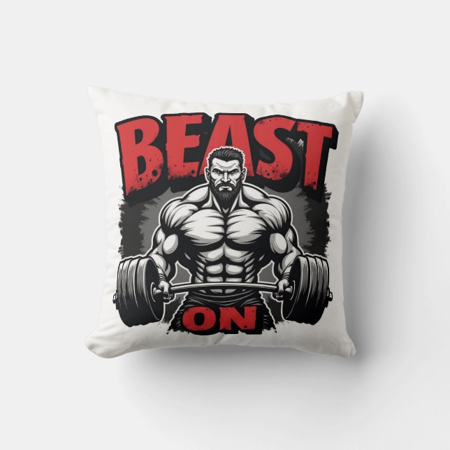 Beast On Cushion (Front)