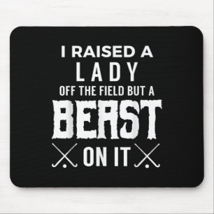 Beast On The Field Shirt - Funny Proud Mom And Dad Mouse Mat
